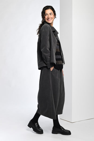 Skirt in Anthracite