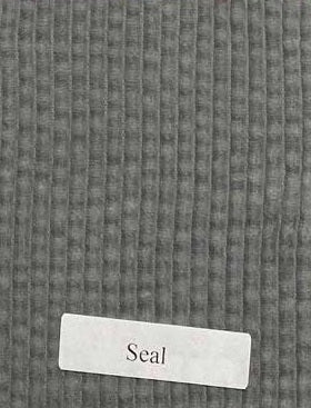 Button Pleat Pant Lux Cord in Seal