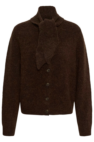 Channie Cardigan in Downtown Brown