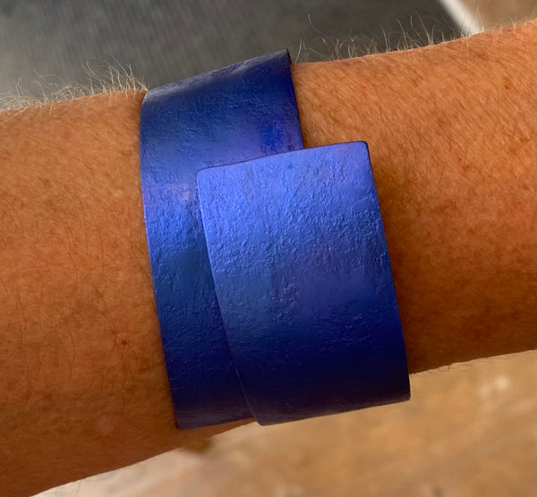 Bracelet in Silver-Blue-Pink