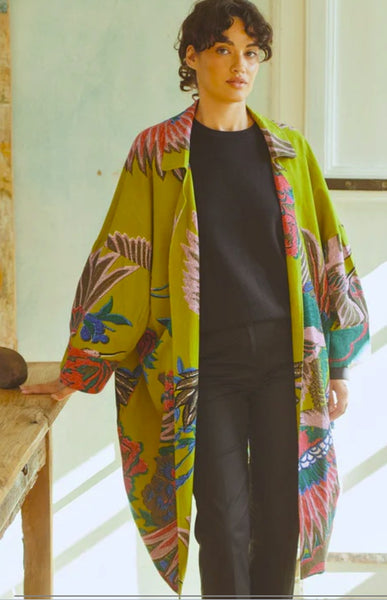 Artisan Coat in Olive Crane