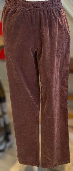 Slim Trouser Mini Cord in Cola