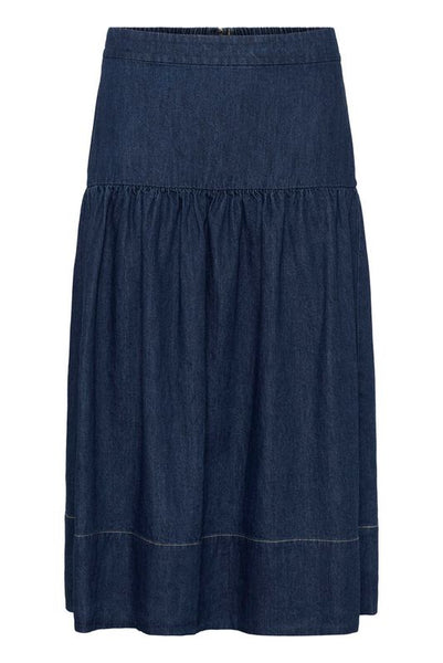 Nellia Denim Skirt Dark Blue