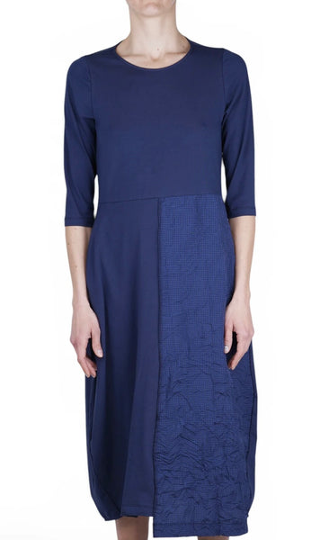 Denso Dress in Blue Check