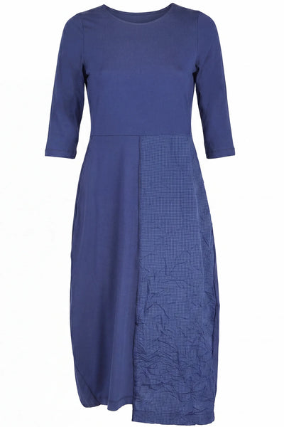 Denso Dress in Blue Check