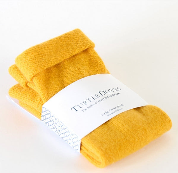 Cashmere Fingerless Gloves in Various Colours