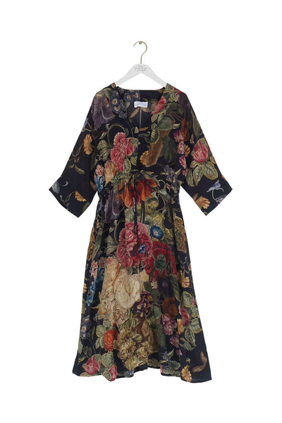 Abbi Dress in Black Primula