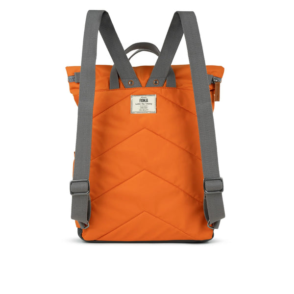 Canfield B Small Recycled Nylon Backpack in Burnt Orange