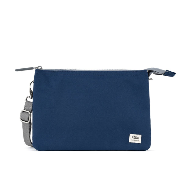 Carnaby Canvas XL Crossbody in Scarlet Leopard, Rooibos, Crisp Blue and Coconut