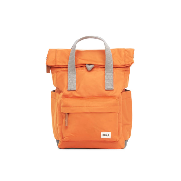 Canfield B Small Recycled Nylon Backpack in Burnt Orange