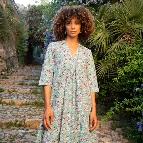 Mia Dress Eze in Green