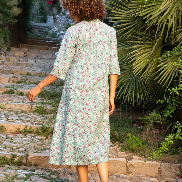 Mia Dress Eze in Green
