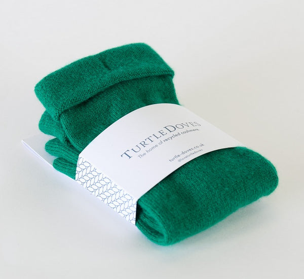 Cashmere Fingerless Gloves in Various Colours