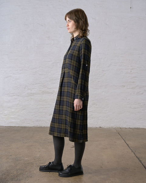 Alexa Shirt Dress Big Check