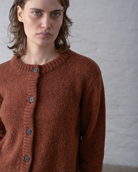 Avelia Cardigan in Ochre
