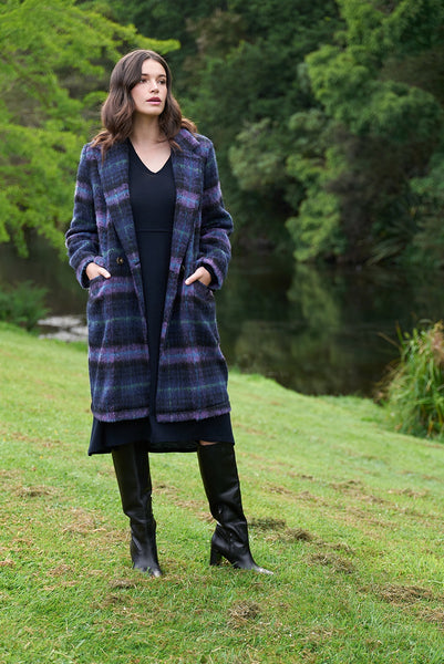 Chella Coat in Twilight