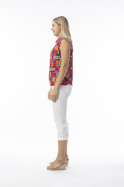 Peru Print Cami Top