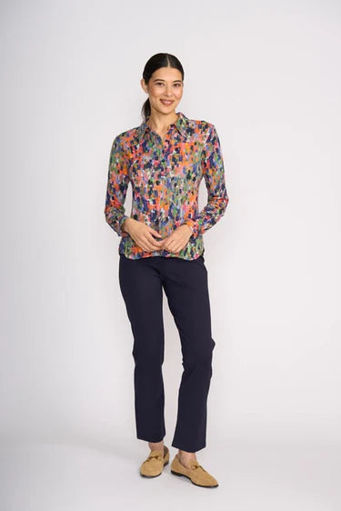 Risky Business Top in Fine Art