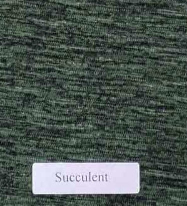 Mock Neck Top in Tandori and Succulent