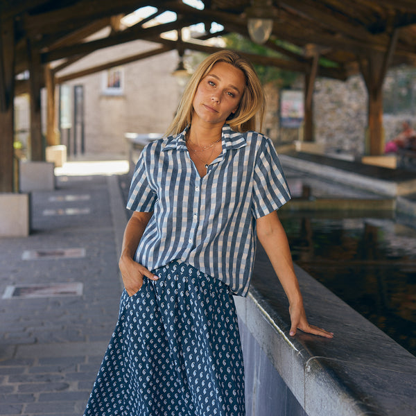 Nina Shirt Prado Blue