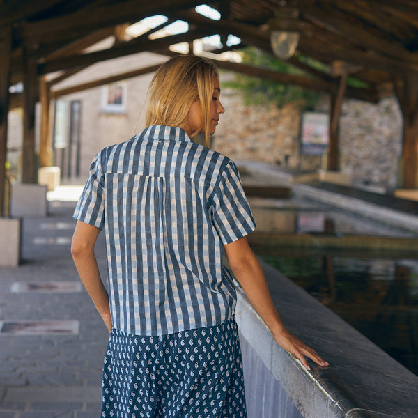Nina Shirt Prado Blue