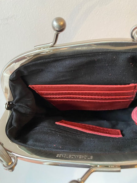 Monti Bag in Bright Red and Black